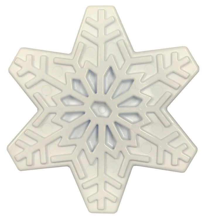 White Snowflake Nylon Treat Toy