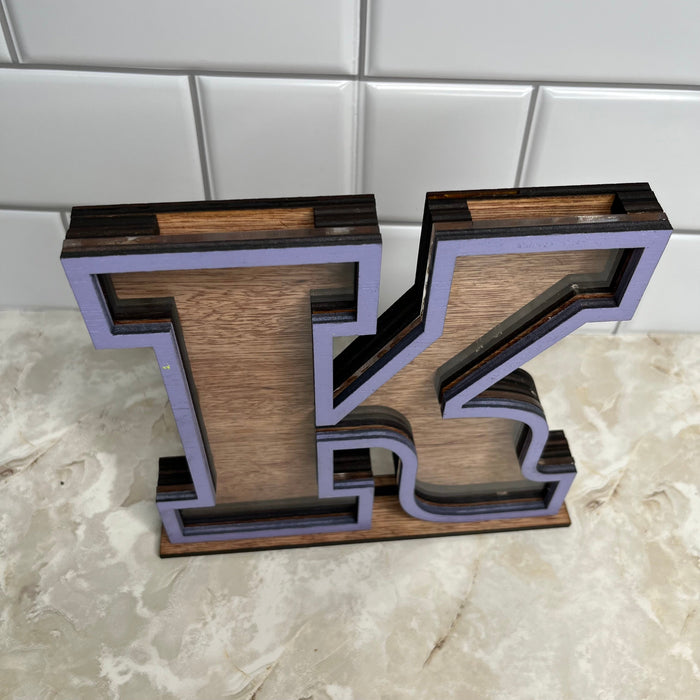 WHOLESALE Letter Piggy Bank
