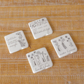 Wildflower Coasters (set of 4)