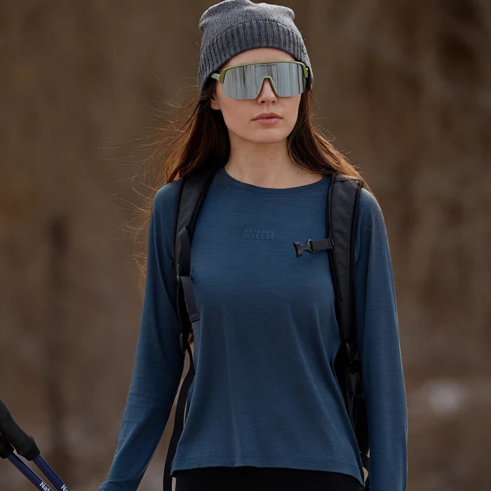 Women’s Merino Wool Long Sleeve Base Layer
