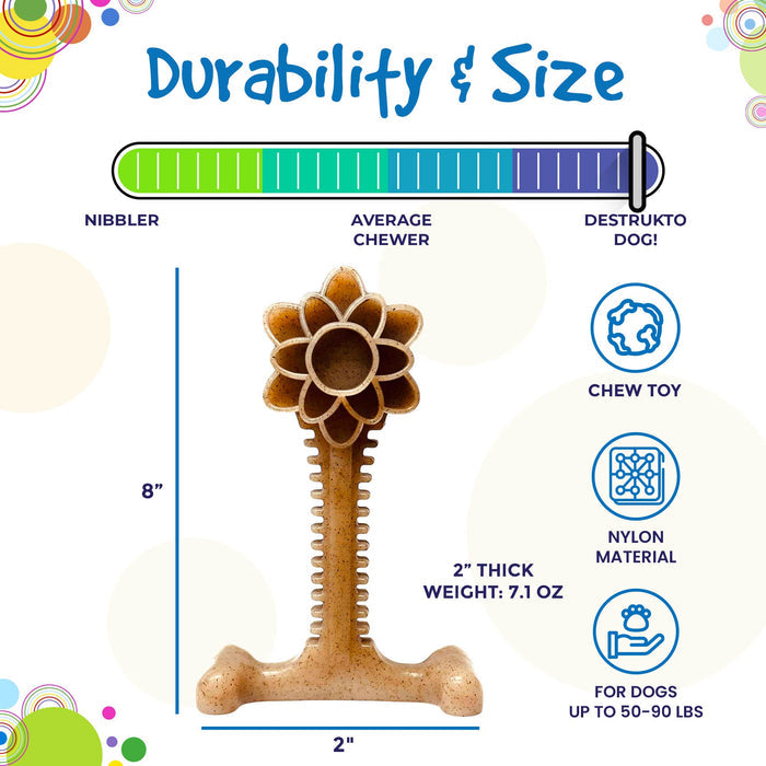 XL Flower Cup Nylon Treat Tower