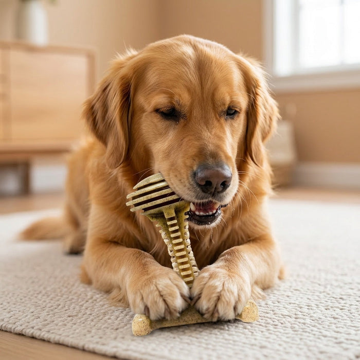 XL Honey Bone Ringed Tower Chew