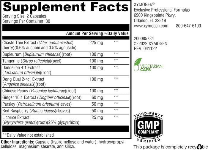 Xymogen PMS Soothe Capsules