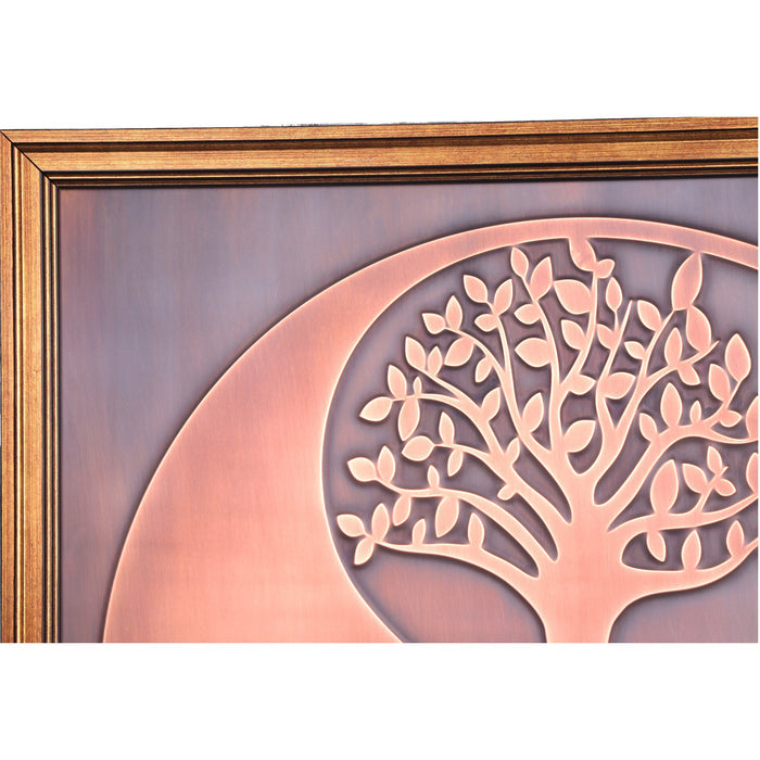 Yin Yang Copper Wall Art