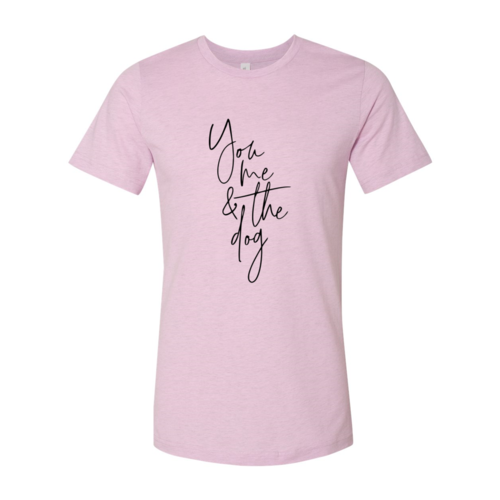 You, Me & the Dog Script Tee