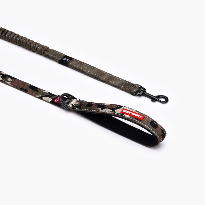 Camo version of Zero Shock Dog Leash from EzyDog